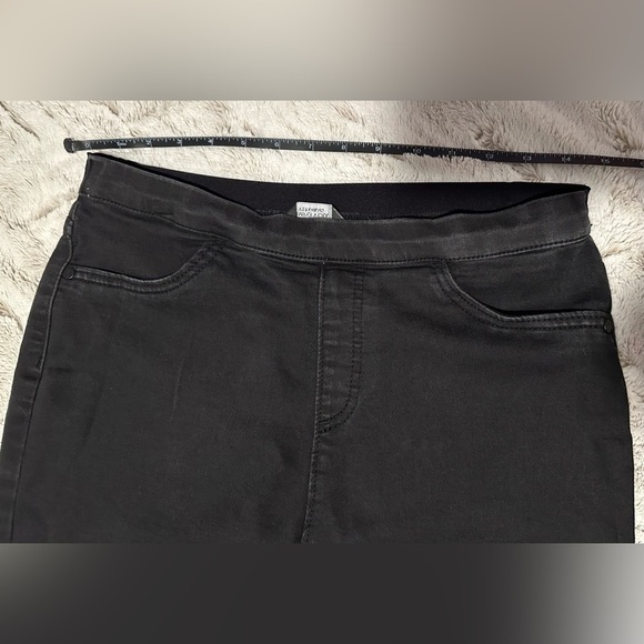 Simply Vera Vera Wang Black Skinny Stretch Waist Jeggings Jeans - Picture 3 of 15